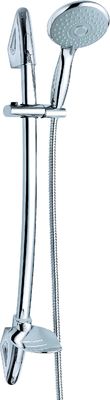 Chrome Brass Modern Shower Adjustable Riser Rail For Bathroom